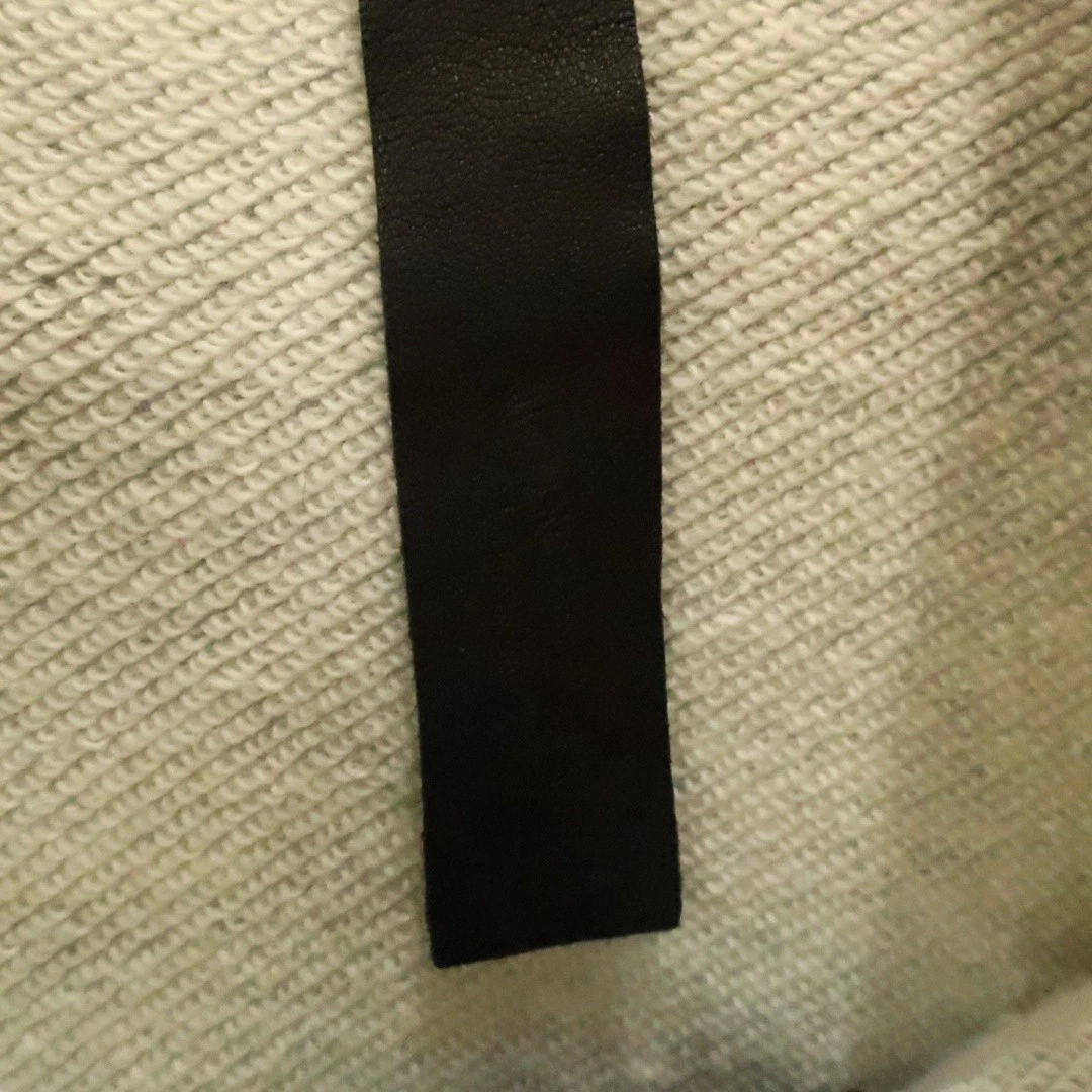 Felpa con cappuccio zip CHROME HEARTS Y NOT CH Plus patch pugnale grigia usata d4c0b90a9e1a24b9f1