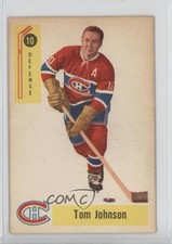 1958-59 Parkhurst Tom Johnson #10 HOF 0q3