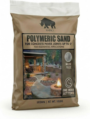 Rhino Power Bond Plus - Polymeric Sand for Pavers and Stone Joints up to a Maxim