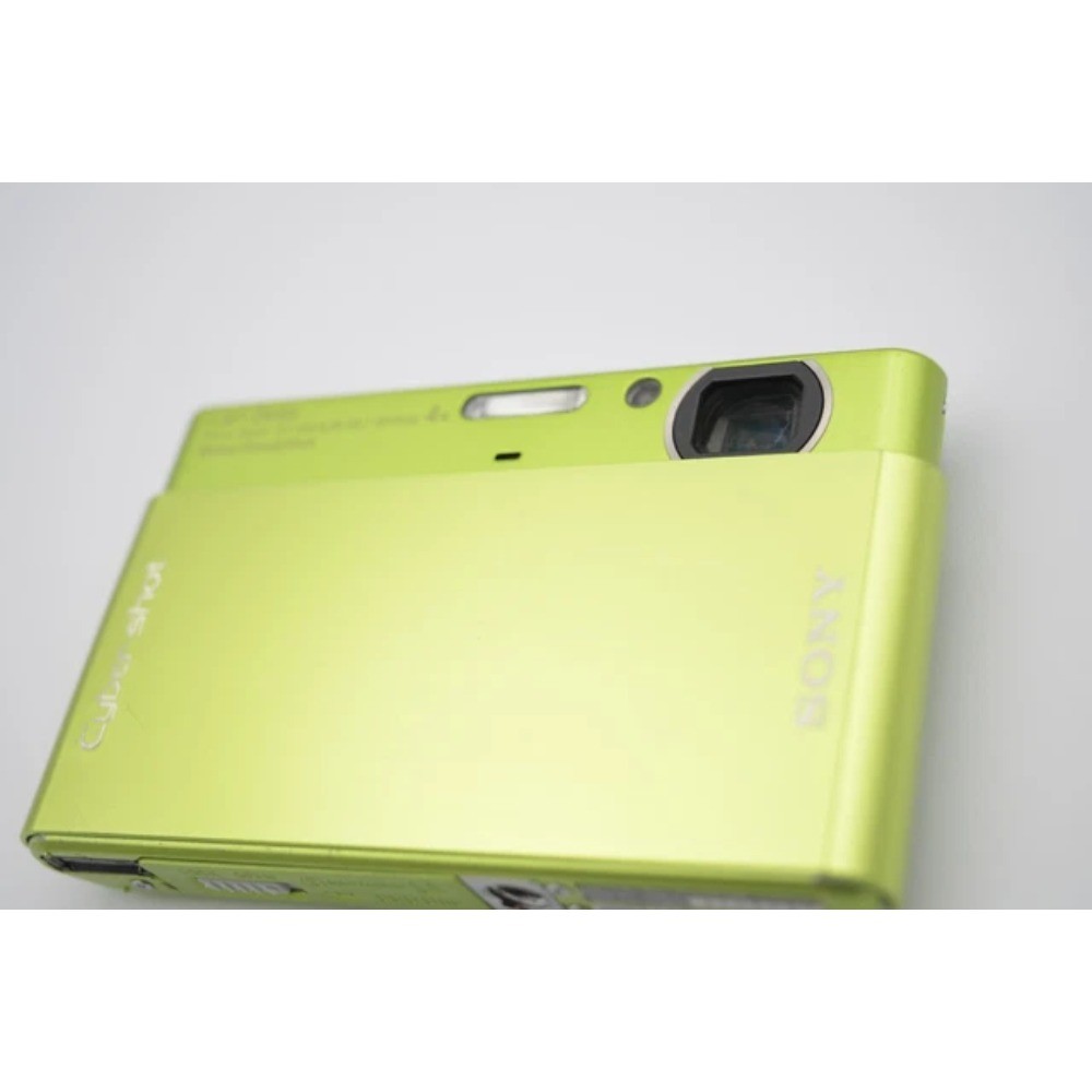 Sony Cyber Shot DSC-T77 Digital Camera Green 10.1MP 4x Optical