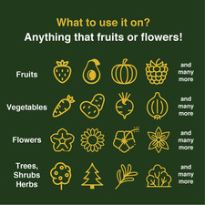 Farmer  S Secret Fruit  Bloom Booster Fertilizer - Super Concentrated - Boost...