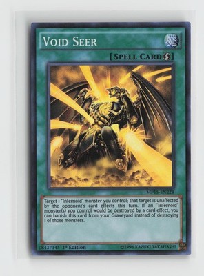 Yu-Gi-Oh TCG Void Seer MP15-EN228 2015 Mega-Tins Mega Pack 1st Edition NM