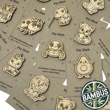 Glücksbringer Schutzengel Abschiedsgeschenk Pocket Hug Einschulung Tier Geschenk