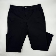 GAP Pants Womens 6 Black Slim Crop Chino Stretch Office Casual Dress Modern