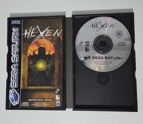 CIB, PAL, Hexen Sega Saturn, Very Good Condition