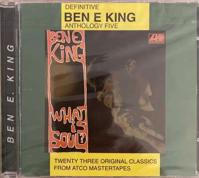 CD BEN E. KING - DEFINITIVE ANTHOLOGY FIVE - WHAT IS SOUL? (NEUWERTIG)