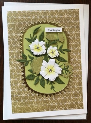 Handmade Greeting Card - Thank you Card, Thank You
