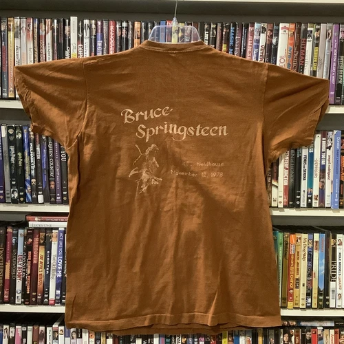 Bruce Springsteen Tour Shirt RPI Fieldhouse November 1970s vintage concert t-shirt, vintage, single stitch, B+ condition