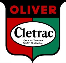 Oliver Cletrac Crawler Tractors New Sign: 40