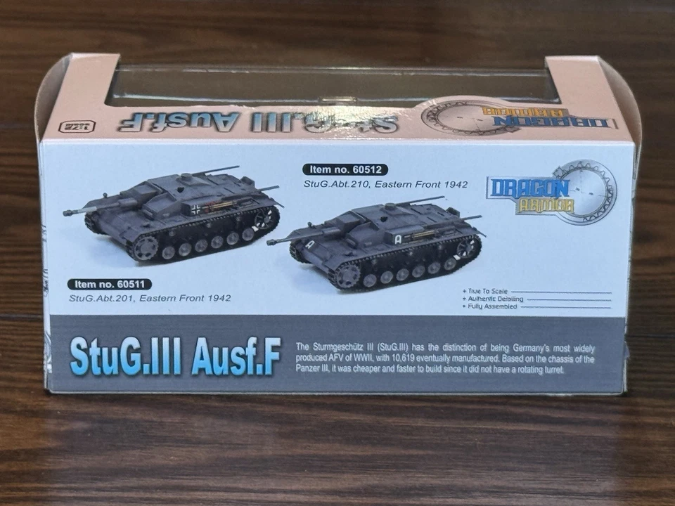 Dragon Armor 1:72 60512 Sd.Kfz.142 StuG III F German Army, Eastern Front, 1942 - Image 4 of 4