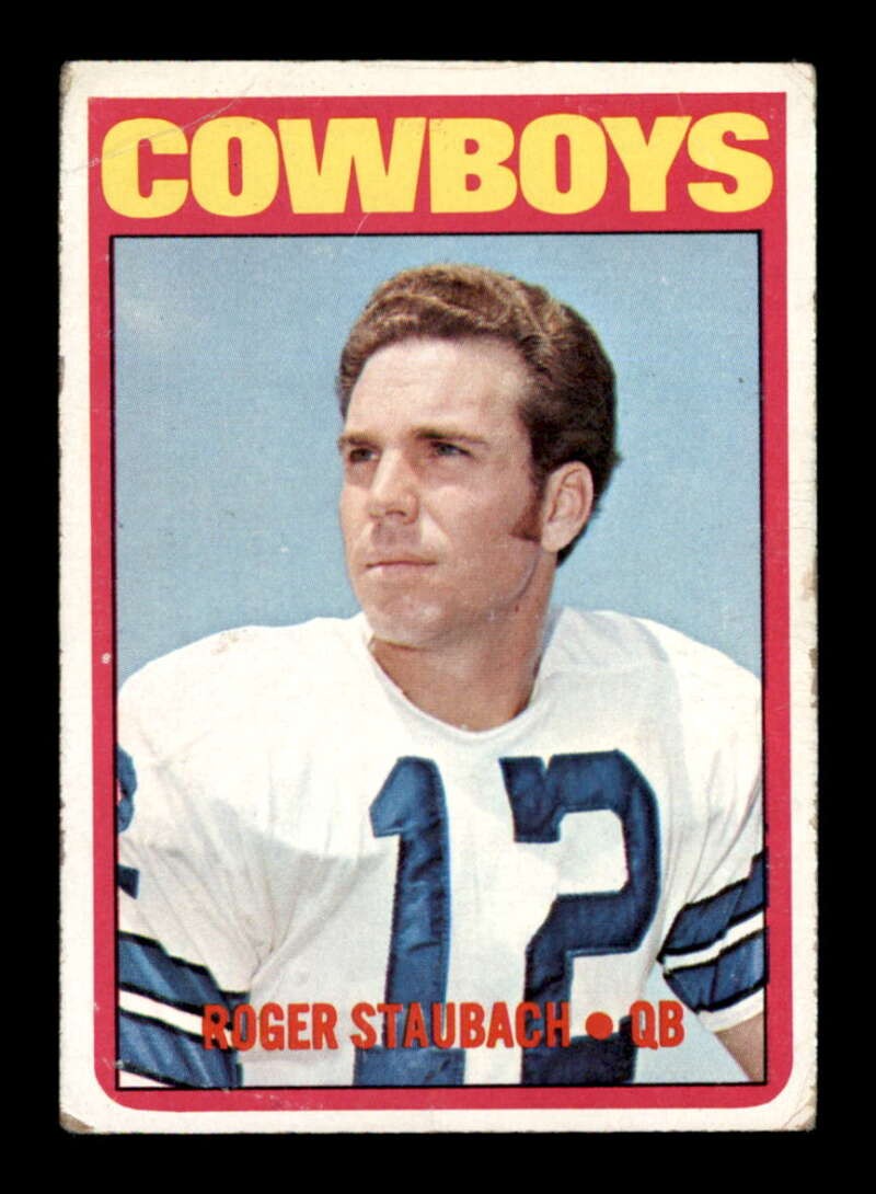 1972 Topps #200 Roger Staubach RC VG X3371588