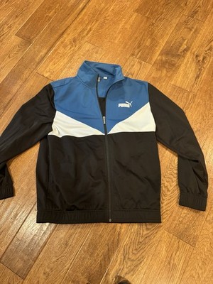 Puma Track Jacket Mens Large Full Zip Athletic