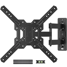 USX MOUNT Full Motion TV Wall Mount Bracket with Swivel Arm for 23 to 55 Inch TV