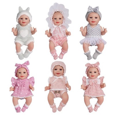 BABESIDE 6 Sets of Baby Doll Clothes for 10-15 Inch Dolls, Bitty Ba... Fast Ship
