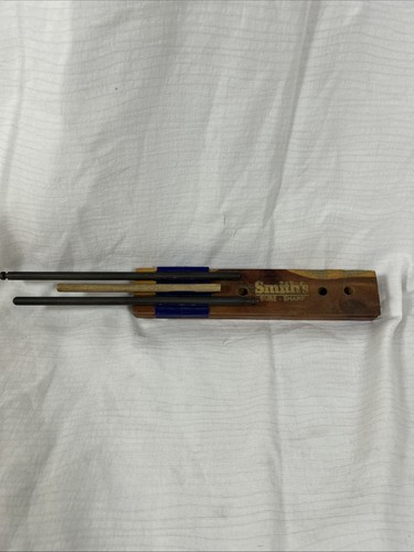 Smith's Sure Sharp Ceramic Sharpening Rods w/Wood Base | eBay