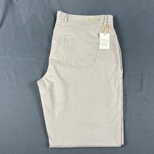 Peter Millar Golf Pants Crown Sport eb66 Performance 40 x 32 Khaki NWT MSRP 168