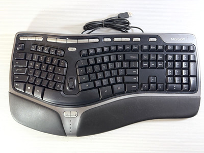 Microsoft Natural Ergonomic Keyboard 4000 v1.0 Wired USB KU-0462 - PARTS/REPAIR