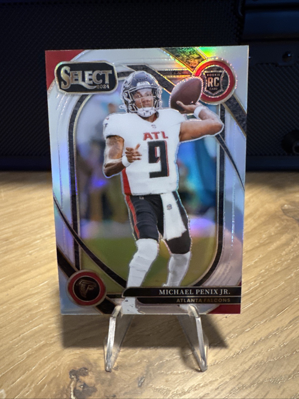 2024 Panini Select - Club Level Michael Penix Jr. #235 Silver Prizm (RC)