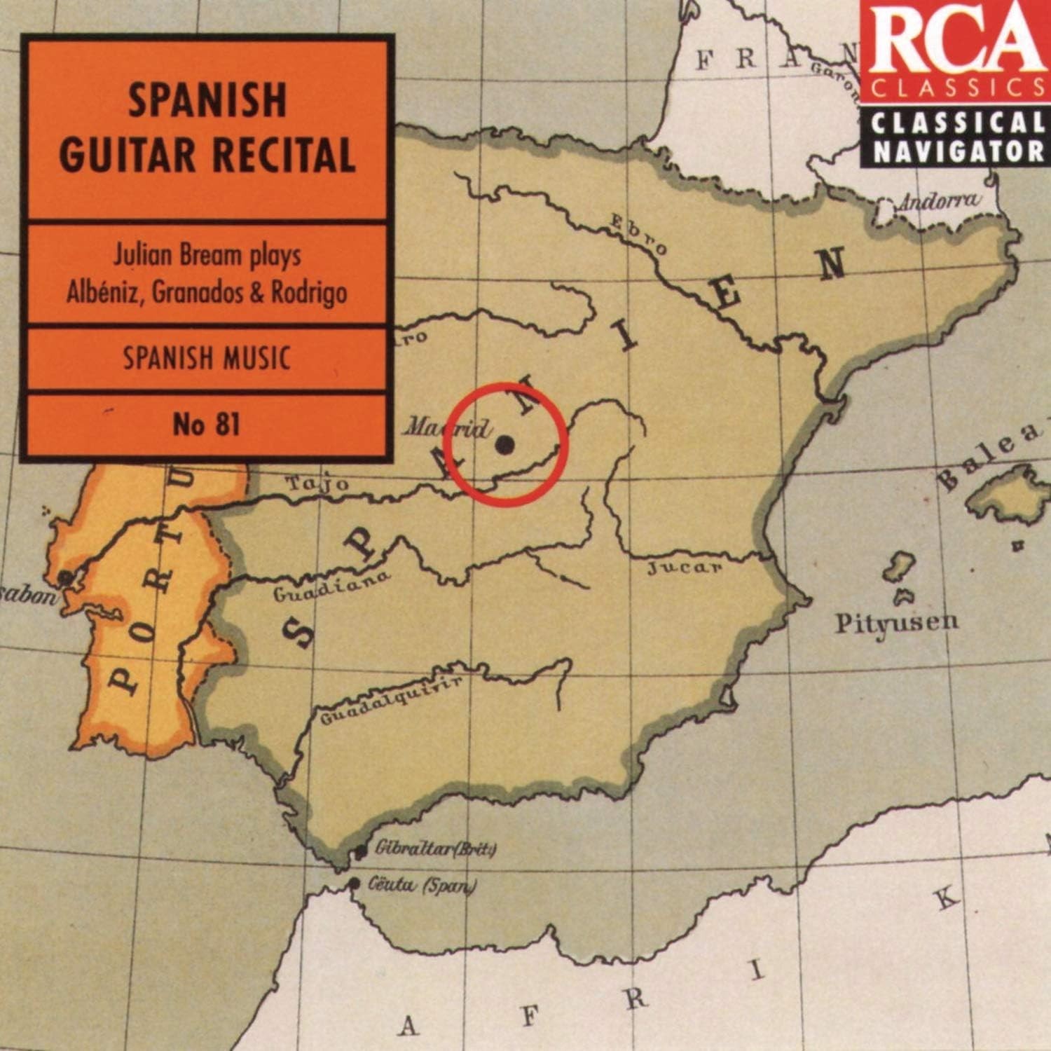 Julian Bream / Spanish Guitar Recital CD **NEW**