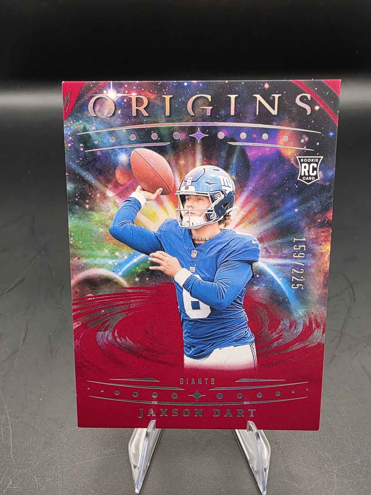 2025 Panini Origins #145 Jaxson Dart Red #/225