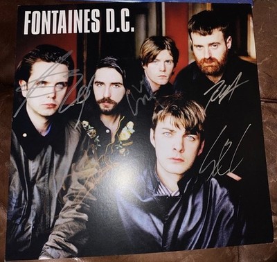 Fontaines D.C - Fully Signed Insert/Poster