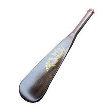 Shoe Horn Tool for Seniors Comfortable Ergonomic Design Wooden Material