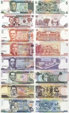 Philippines set 8 pcs. 5+10+20+50+100+200+500+1000 piso - Pick 168-197 UNC