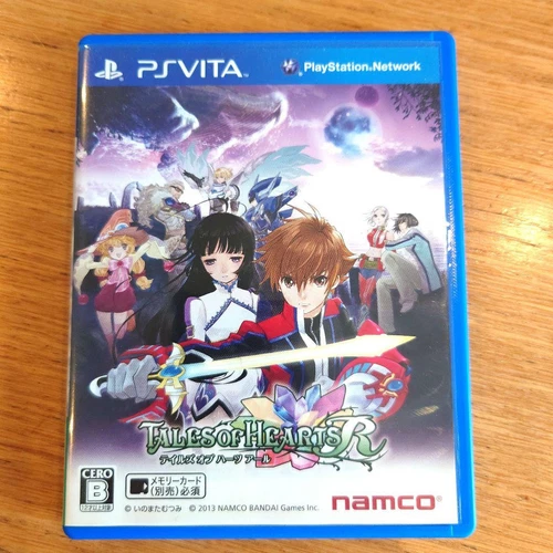 Tales of Hearts R PSVITA Sony PlayStation Video Game Cartridge W/Case JAPAN