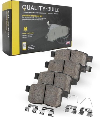 Rear Ceramic Brake Pads - Copper-Free, Low Dust, Quiet OEM Fit