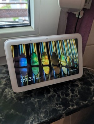 Google Nest Hub 2. Generation Karbon 7'' Smart Display WLAN Bluetooth Matter