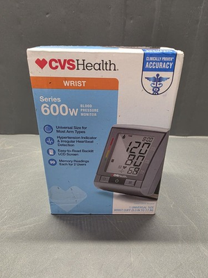 #ad #ad New Sealed CVS Health WRIST Series 600W Wrist Blood Pressure Monitor $11.30