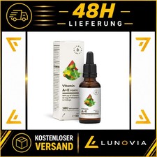 Vitamin A + E Tropfen Aura Herbals 30 ml vegan hochdosiert