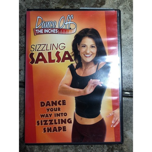 Dance Off the Inches Sizzling Salsa DVD Stella Sandoval Fitness Workout Cardio