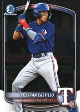 2025 Bowman Draft Yolfran Castillo #BDC-107 Chrome
