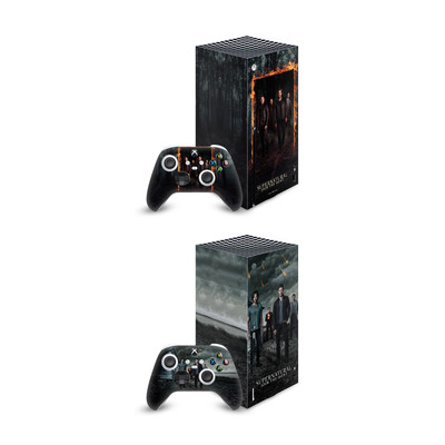 SUPERNATURAL KEY ART VINYL SKIN FOR XBOX SERIES X CONSOLE AND CONTROLLER BUNDLE
