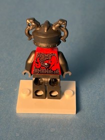 LEGO Ninjago Minifig njo0276 - Rivett (No Armor) - Light Scratches/No Cracks