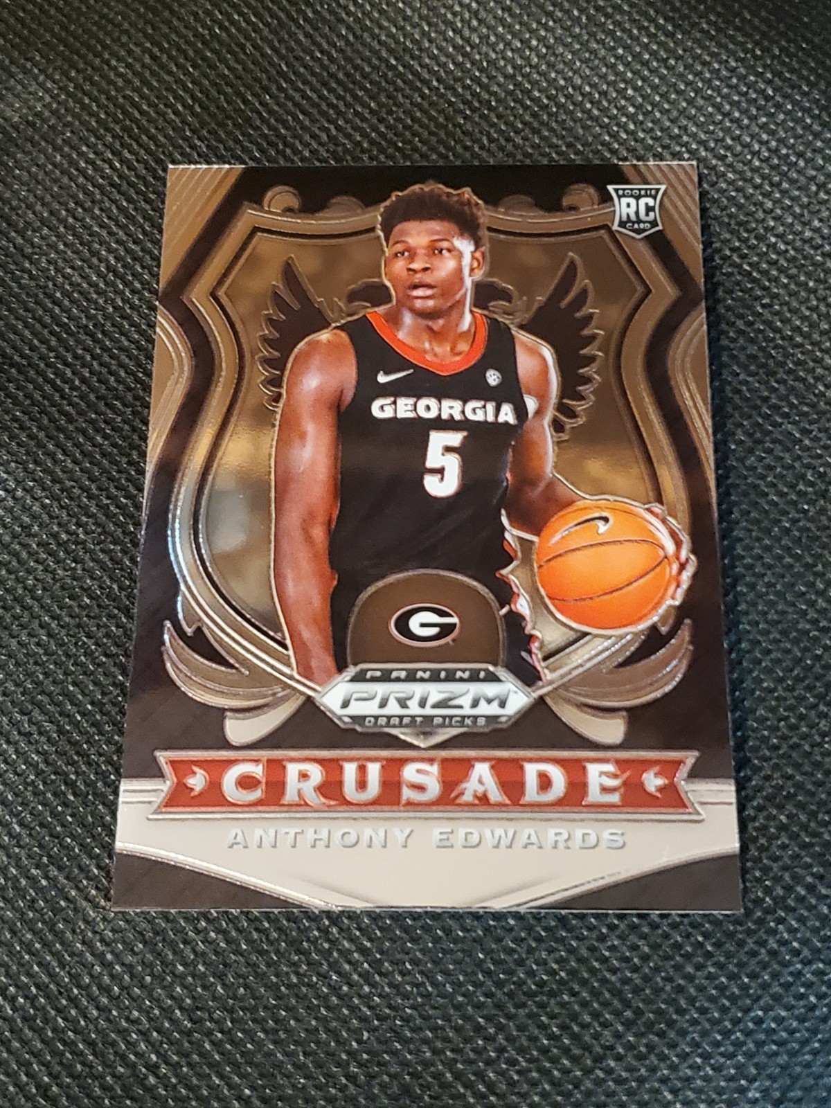 2020-21 Panini Prizm Draft Picks • ROOKIE CARD #81 • ANTHONY EDWARDS