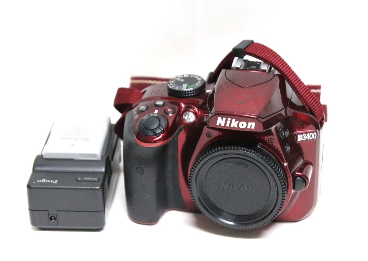 Nikon D3400 Digital SLR Camera Body only 2200 shutter count | eBay