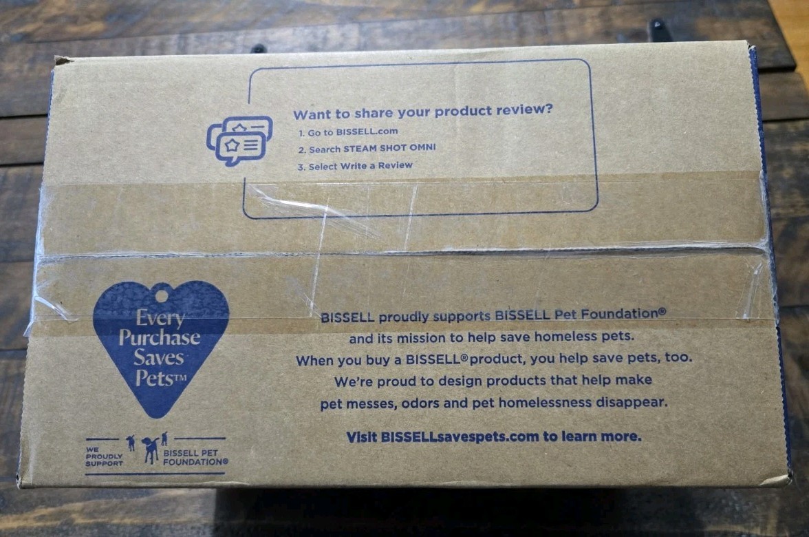 BISSELL® Steam Shot™ Omni handheld portable steam cleaner Model 4171