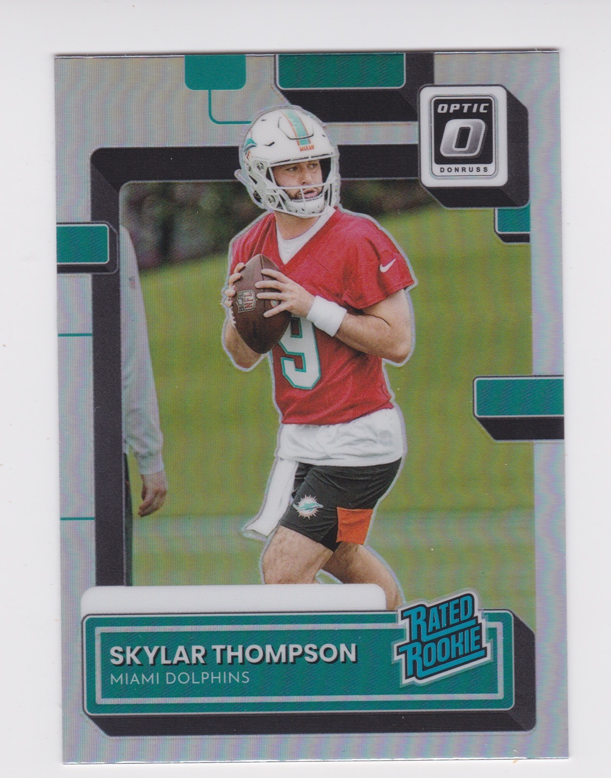 2022 Panini Donruss Optic Holo Preview RC Rated Rookie #P-375 Skylar Thompson