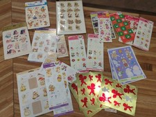 HUGE LOT VTG STICKERS 80s 90s 2000s Full 200 Sheets Plus Extra School Hallmark