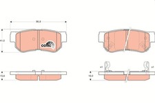 Kits de frein Hyundai XG