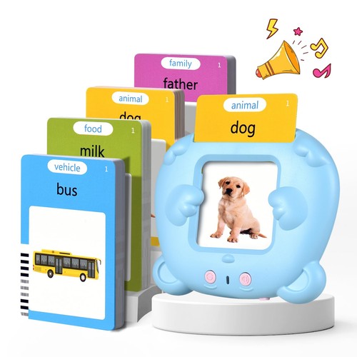 Talking Flash Cards for Toddler Toys for 2 3 4 5 6 Year Old Baby Boys Preschool