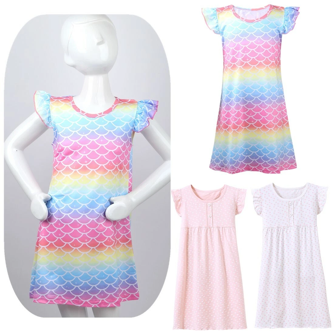 Rainbow nightie outlet