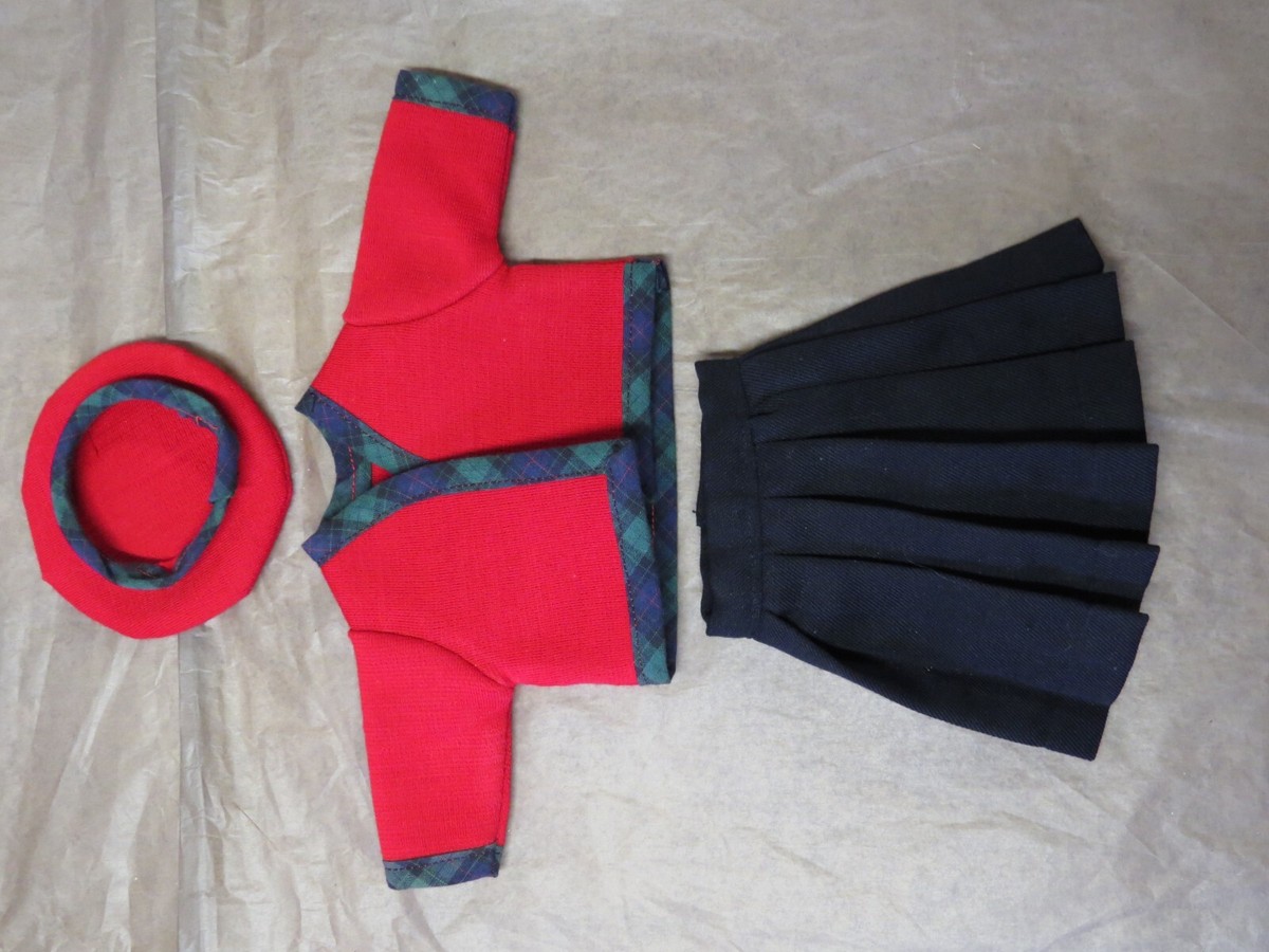 Vêtement Pour Poupée Bleuette (27cm) – Neuf, Fait Main, Ref 54