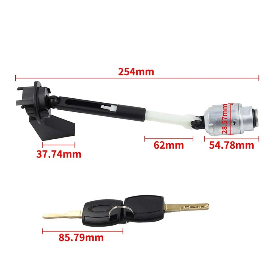 COMPLET 1343577 SERRATURA CHIUSURA COFANO ANTERIORE PER FORD FOCUS C-MAX 04-12 - Image 2 of 4