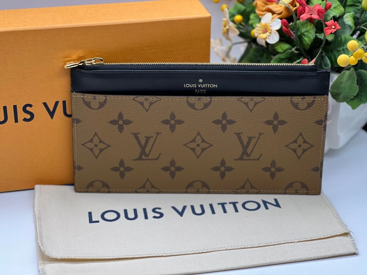 Louis Vuitton SLIM PURSE in Monogram Canvas 