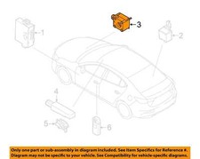 MAZDA OEM 19-25 3 Electrical Keyless Entry Components-Warning Buzzer BCKA676B1