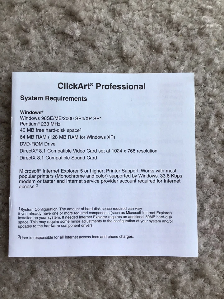 ClickArt Professional (Raro juego de 10 DVD) sin caja, excelente estado Encore, Foto 3 de 4