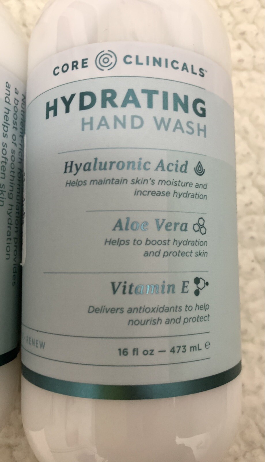 2 CORE CLINICALS HAND WASH 16 OZ HYALURONIC ACID ALOE VERA VIT E JOCOTT BRANDS eBay
